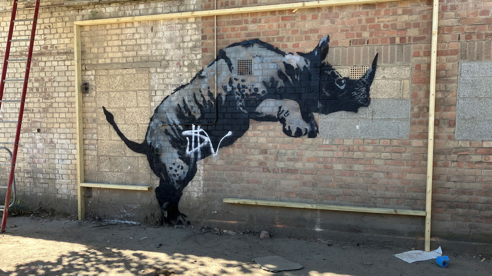 Charlton's Banksy could be worth six-figure windfall for Greenwich